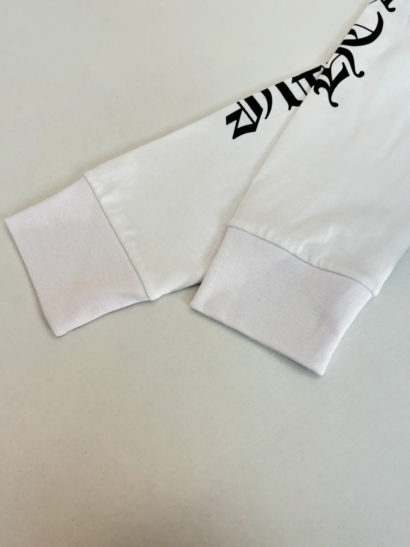 🅿️340 Chrome Heart*/Chrome Heart Sanskrit collar letter printed long-sleeved T-shirt Size: S/M/L